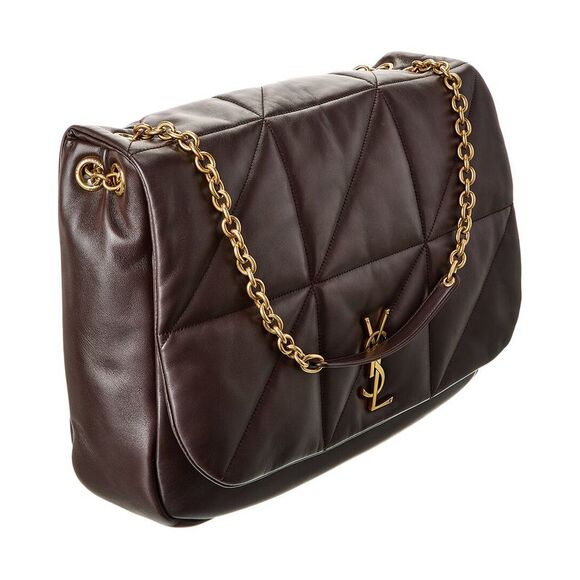 Saint Laurent Jamie 4.3 Large Leather Shoulder Bag, Brown - Picture 3 of 5